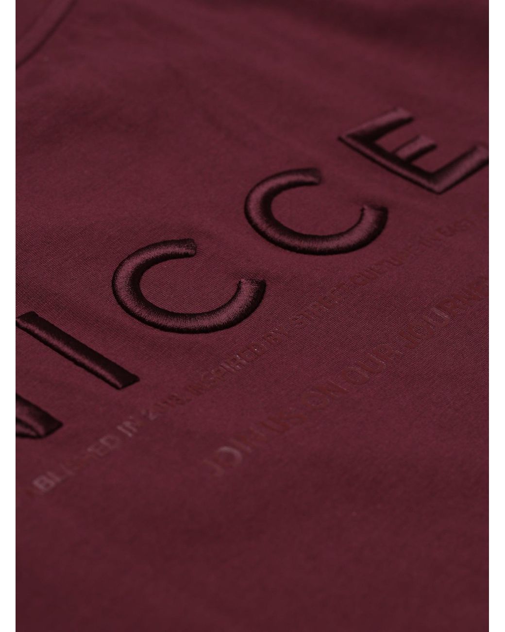 Nicce London Red Script Essential T-Shirt for men