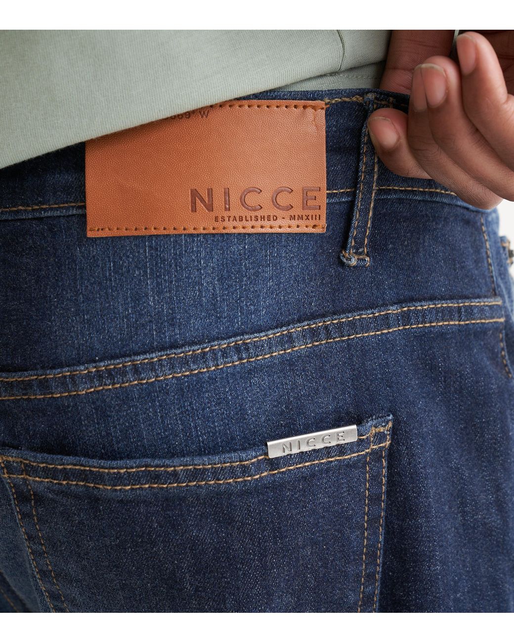 Nicce London Blue Enhance Jeans for men