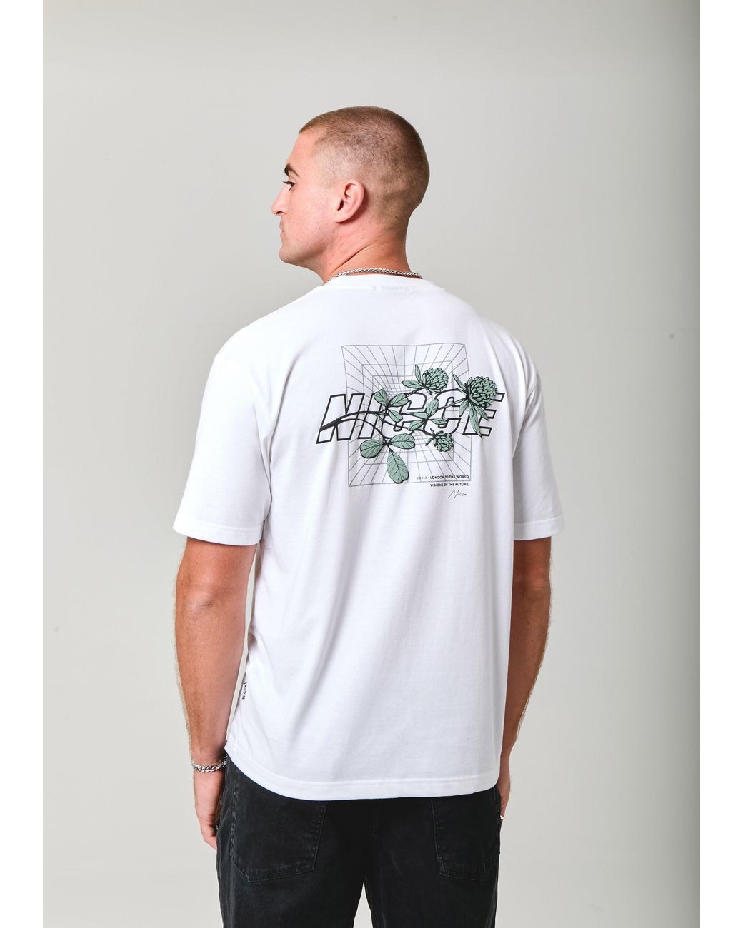 Nicce London White Essence T-Shirt for men