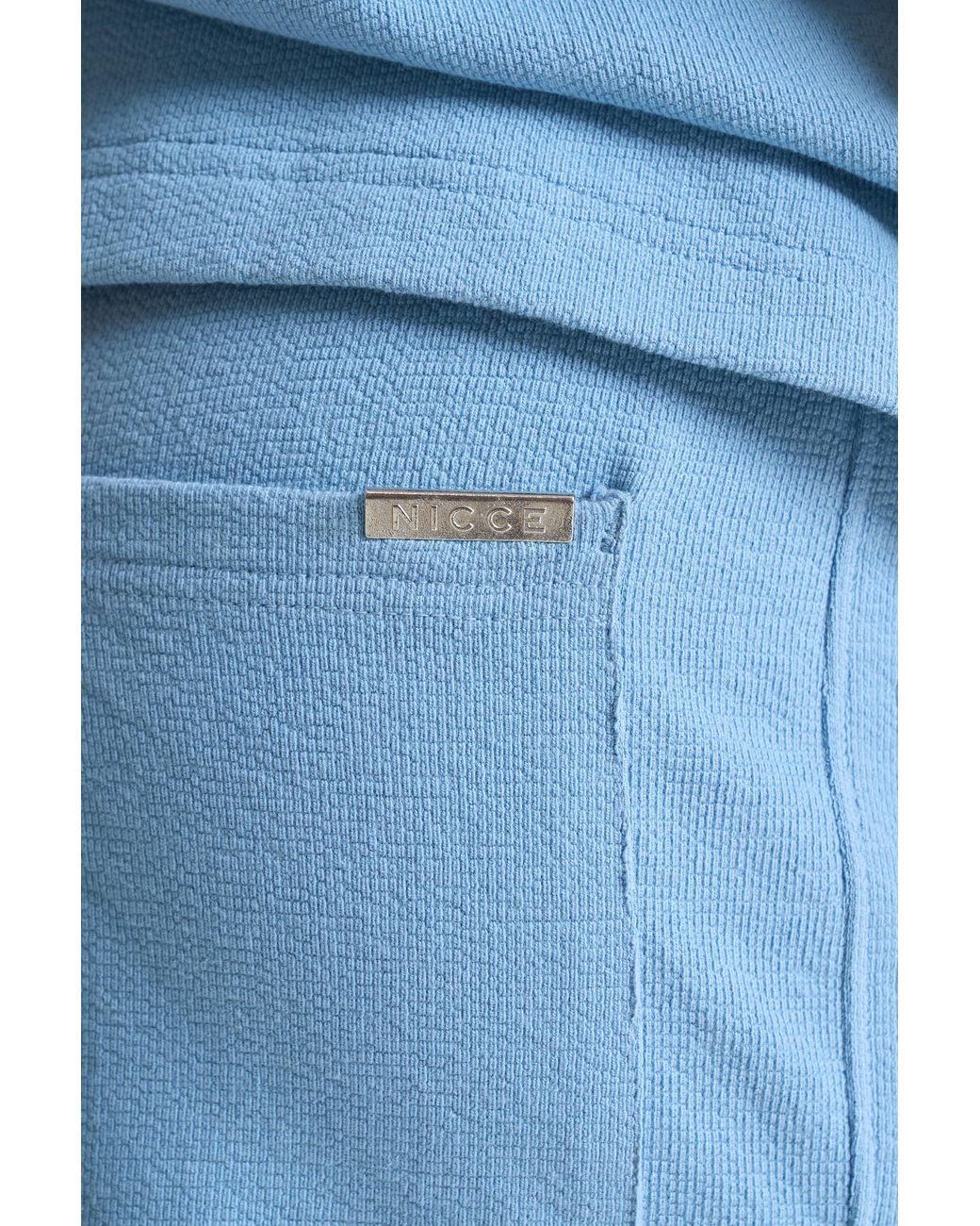 Nicce London Blue Cera Shorts for men