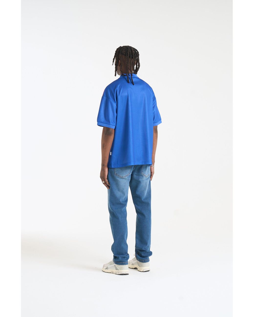 Nicce London Blue Midfield Football Shirt for men