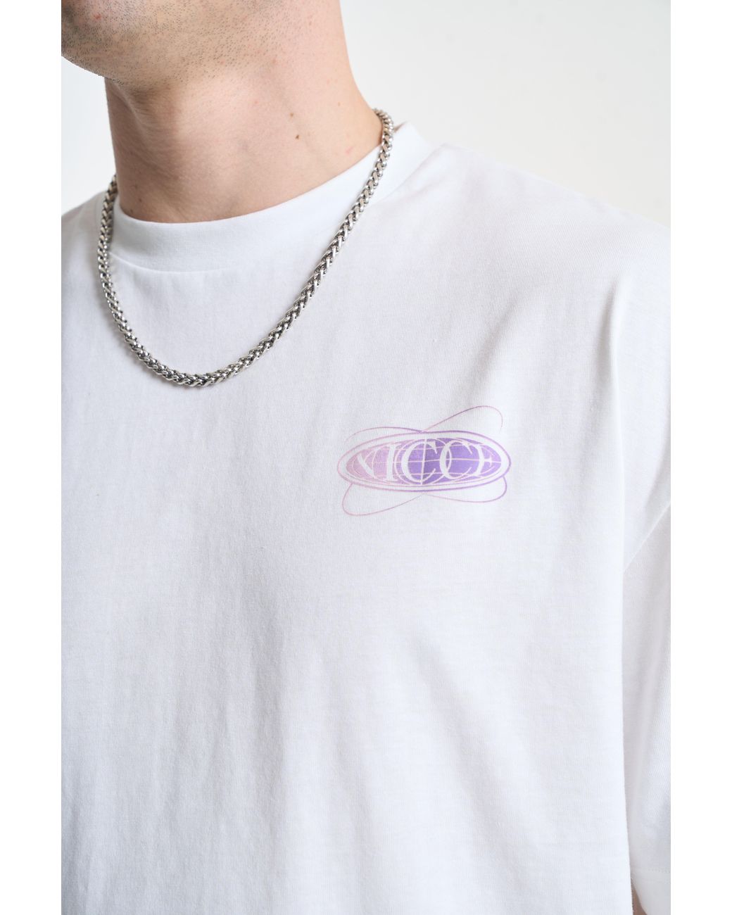 Nicce London White Lita T-Shirt for men