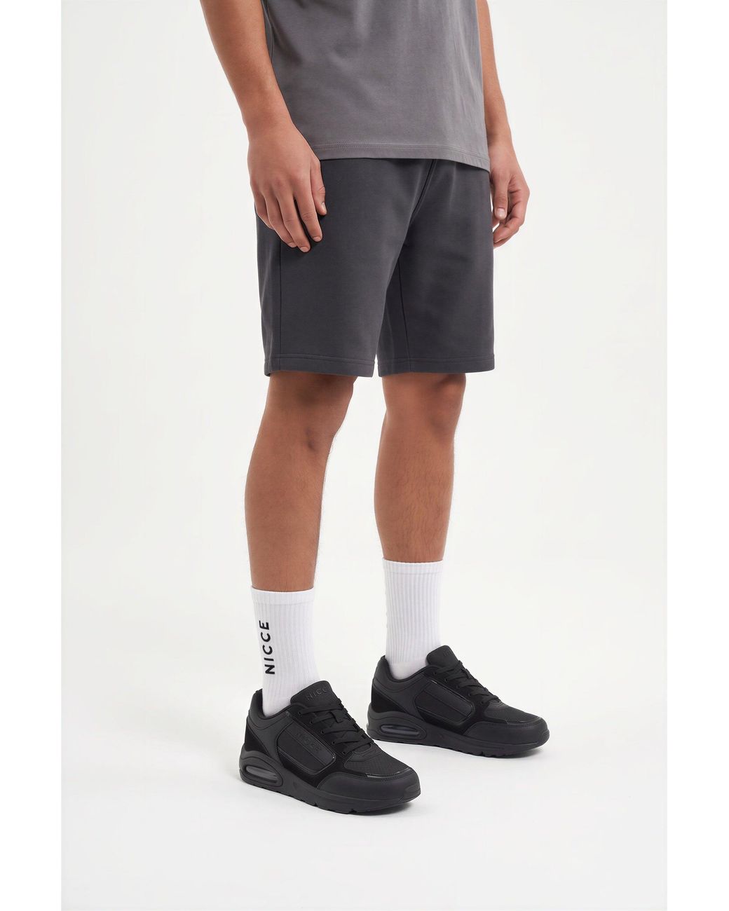 Nicce London Black Elossi Trainers for men