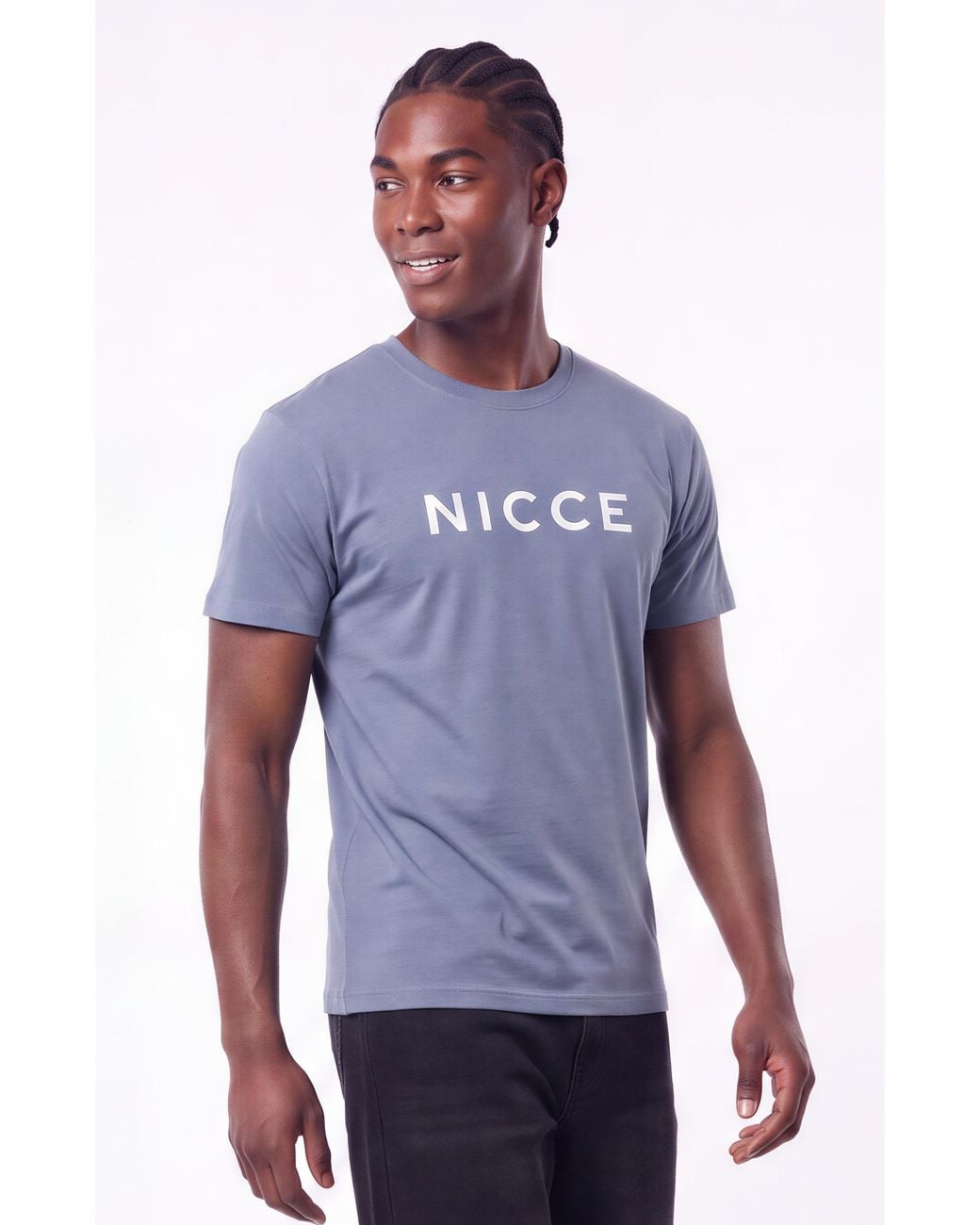 Nicce London Blue Denno T-Shirt for men