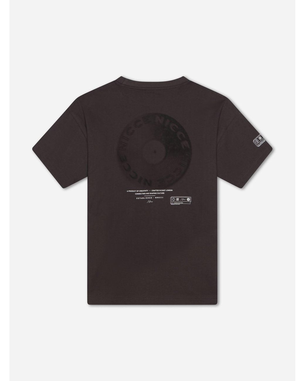 Nicce London Gray Ambit T-Shirt for men