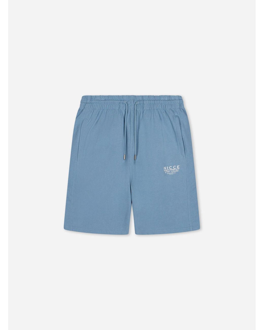 Nicce London Blue Cera Shorts for men
