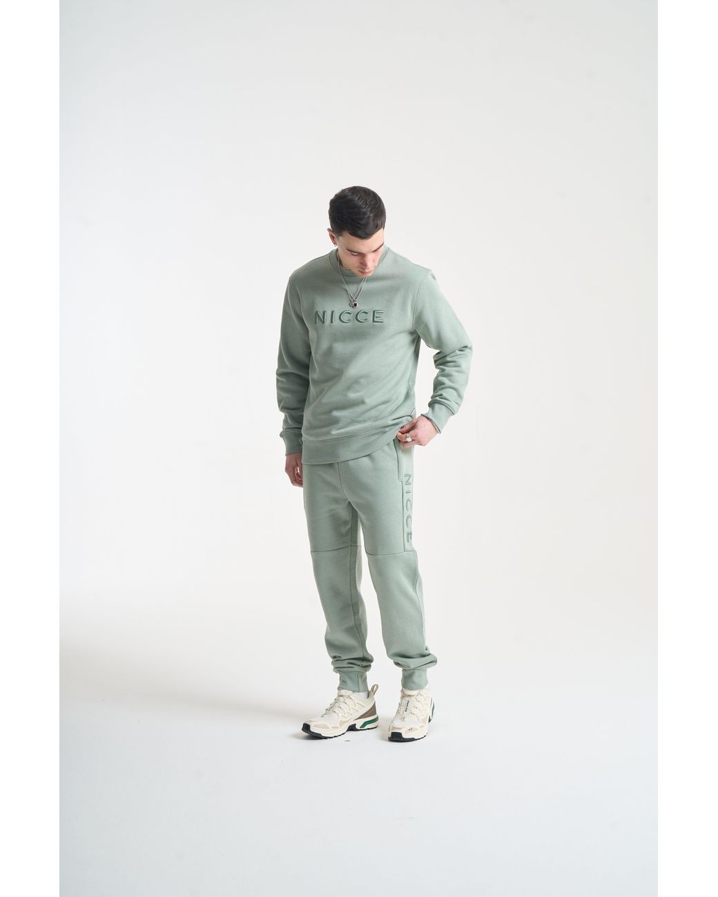 Nicce London Green Mercury Sweatshirt for men