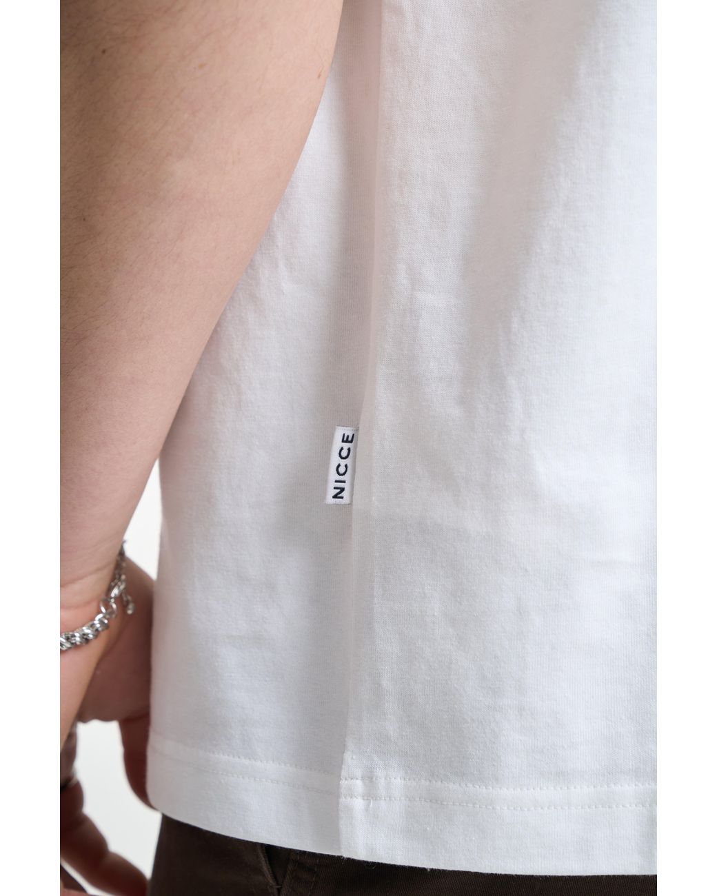 Nicce London White Lita T-Shirt for men
