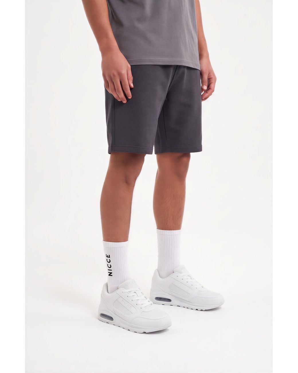 Nicce London White Elossi Trainers for men