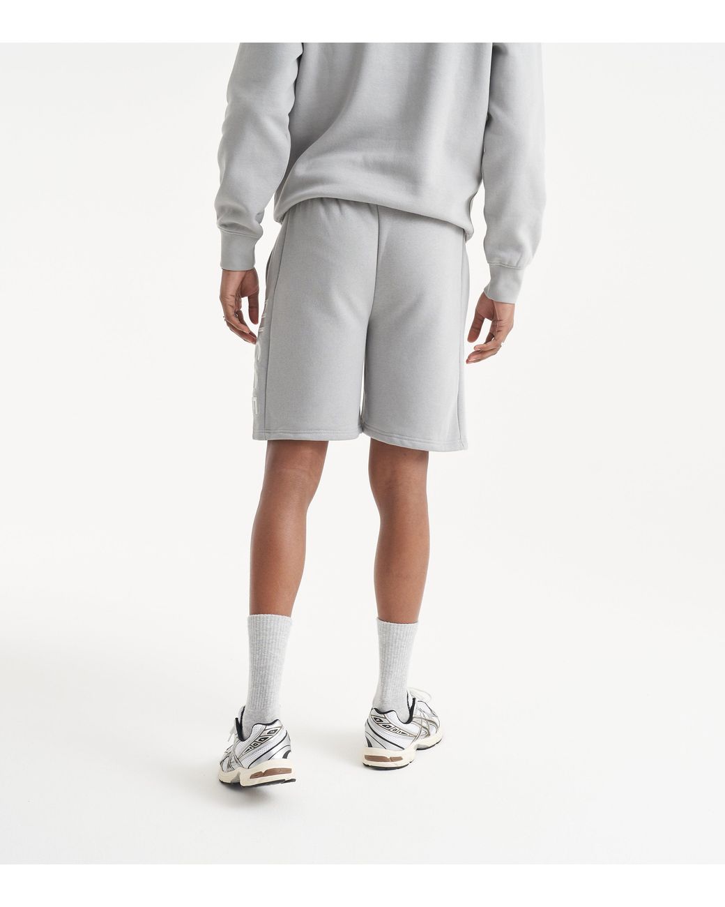 Nicce London Gray Mercury Shorts for men