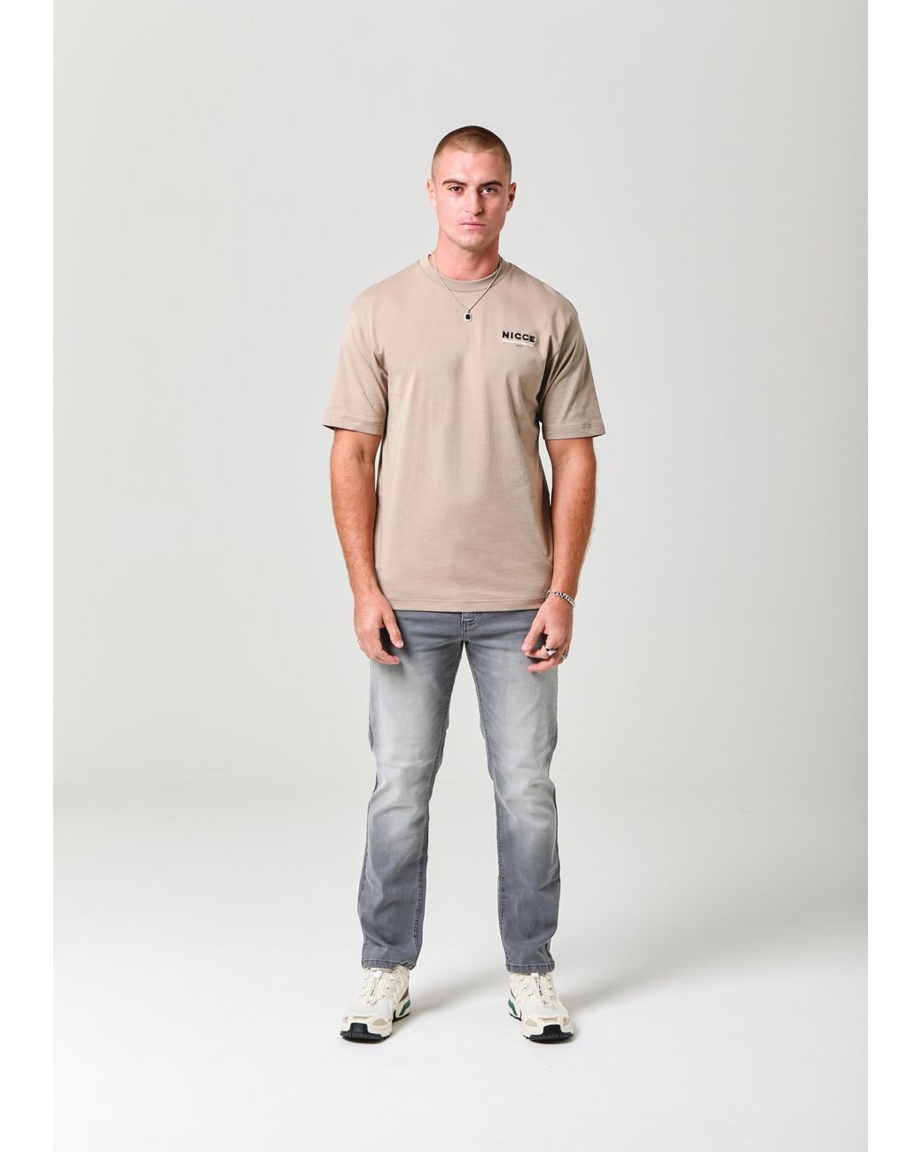 Nicce London Natural Meridian T-Shirt for men