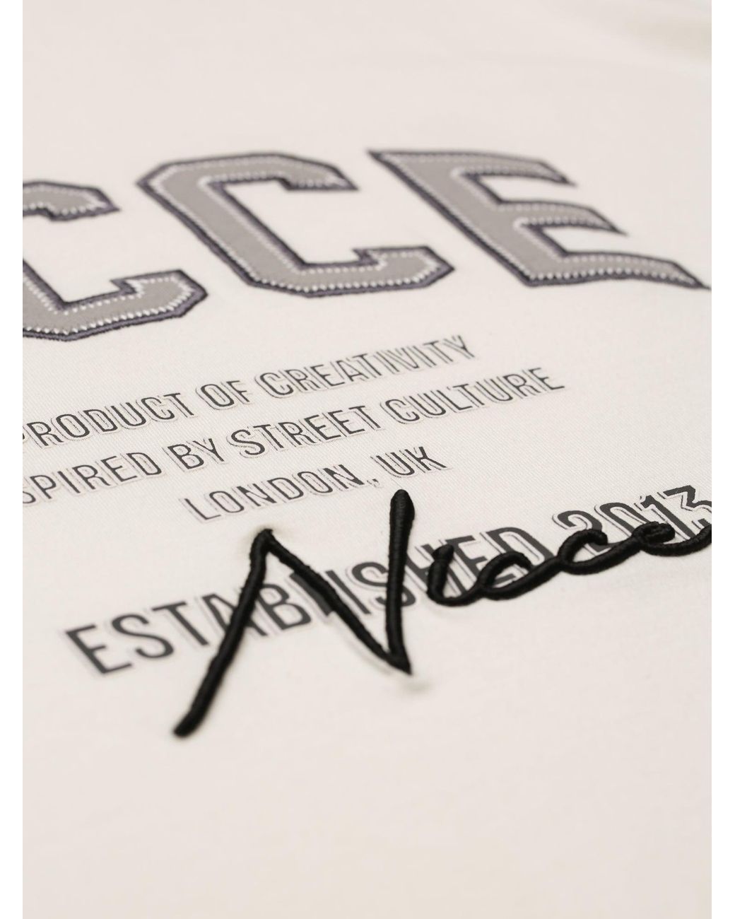 Nicce London White Elevate Oversized T-Shirt for men