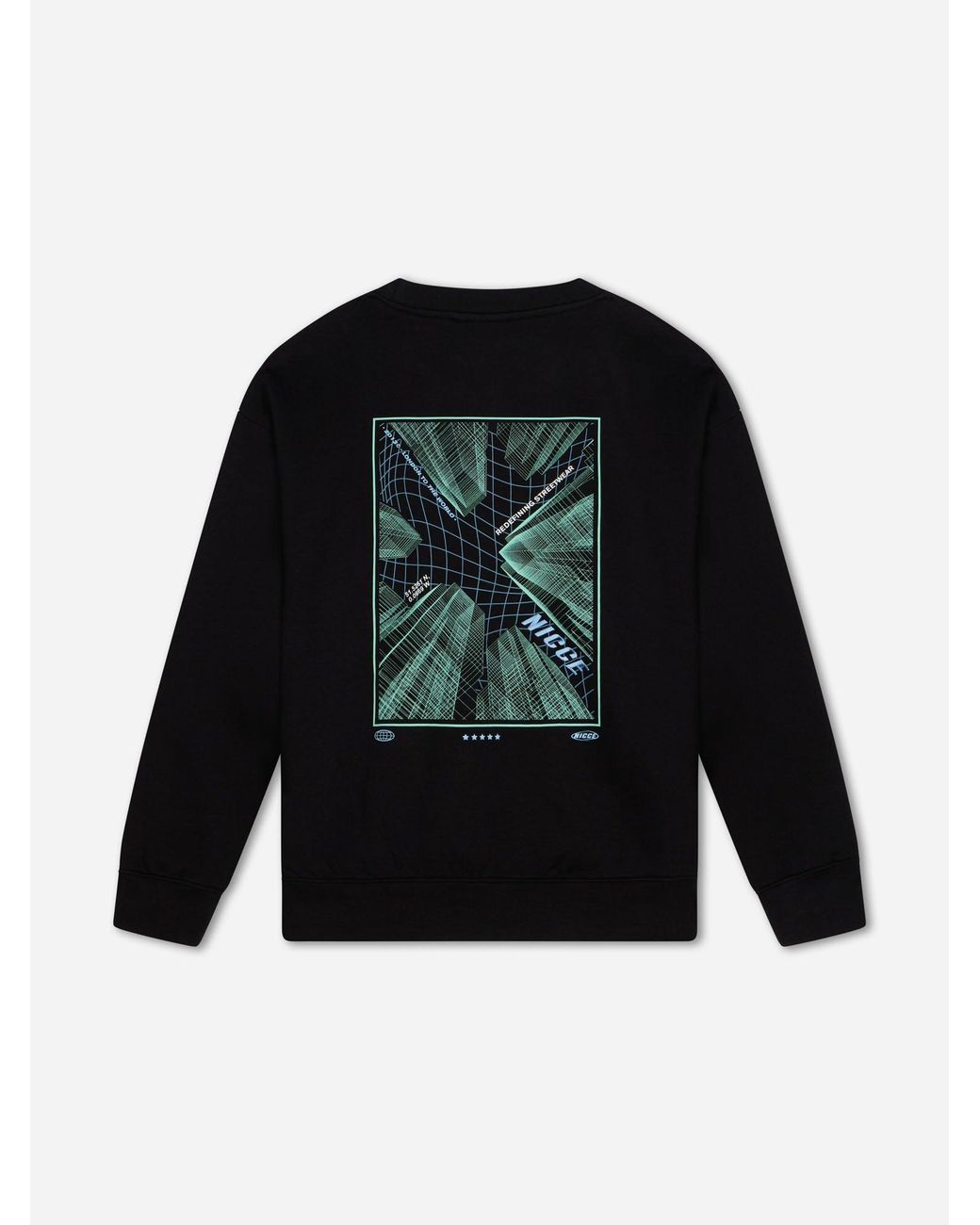 Nicce London Blue Comet Sweatshirt & Shorts for men