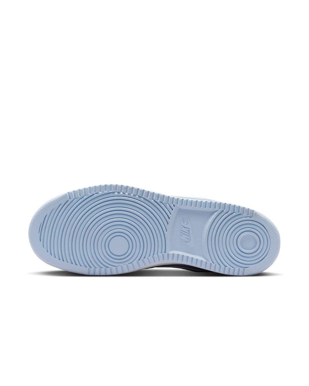 nike-court-vision-low-suede-shoes-in-blue-lyst
