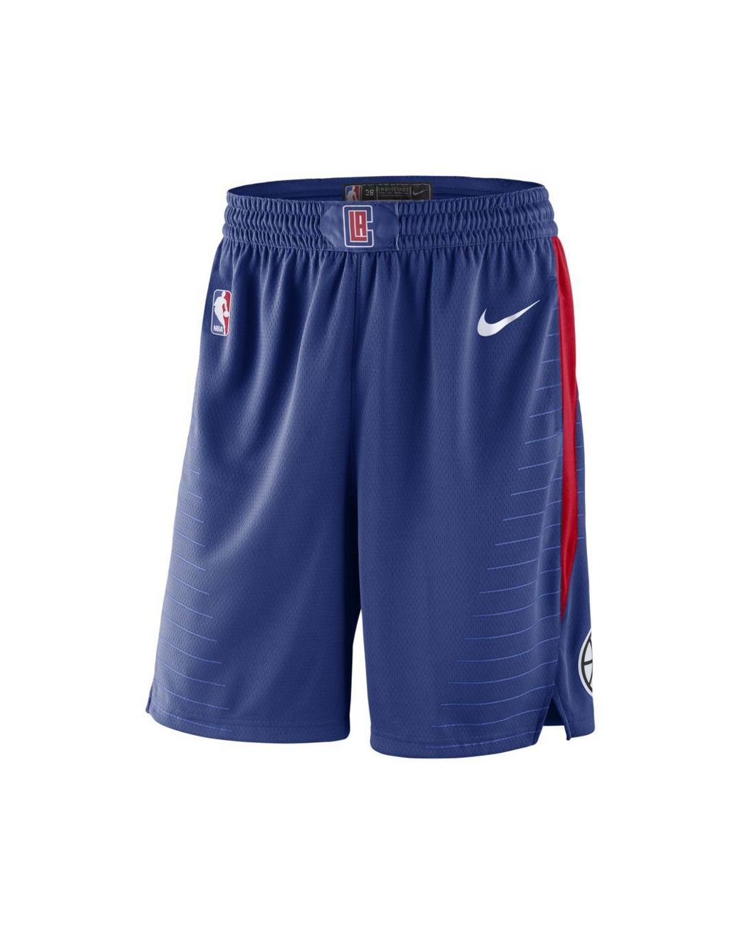 Nike La Clippers Icon Edition Swingman Nba Shorts in Blue for Men - Lyst