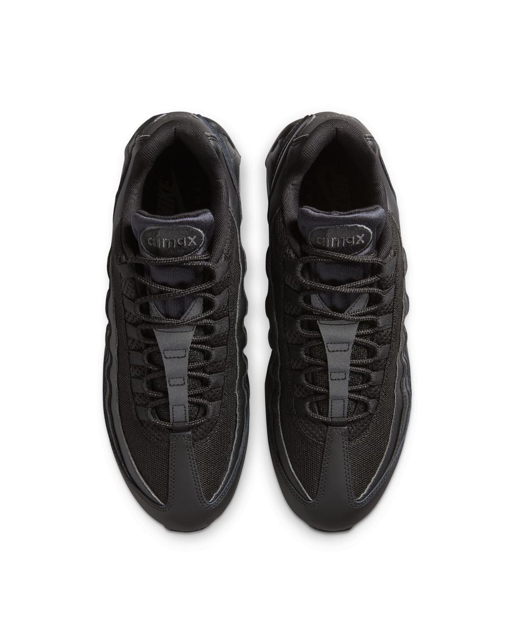 Nike Black Air Max 95 'Big Bubble' Shoes for men