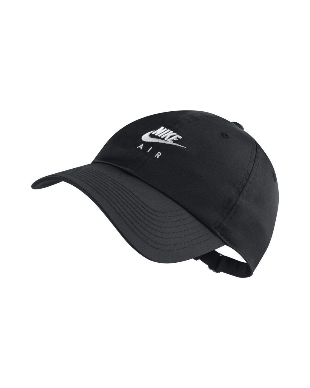 Nike Satin Air Heritage86 Adjustable Hat in Black | Lyst