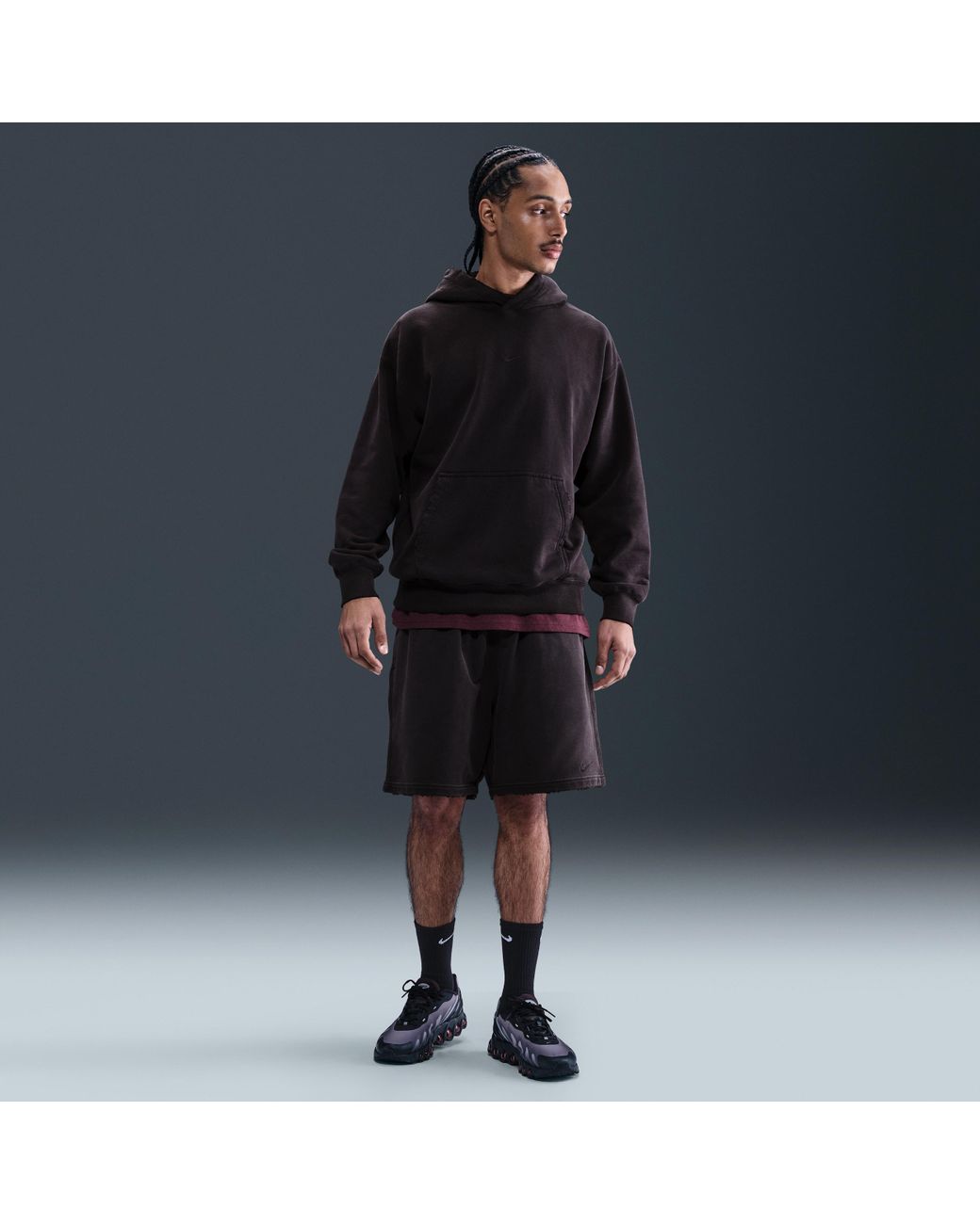 早い者勝ち NIKE SOLO SWOOSH FRENCH TERRY PULLOVER フーディ Nike Solo Swoosh French Terry Pullover Hoodie in Black for