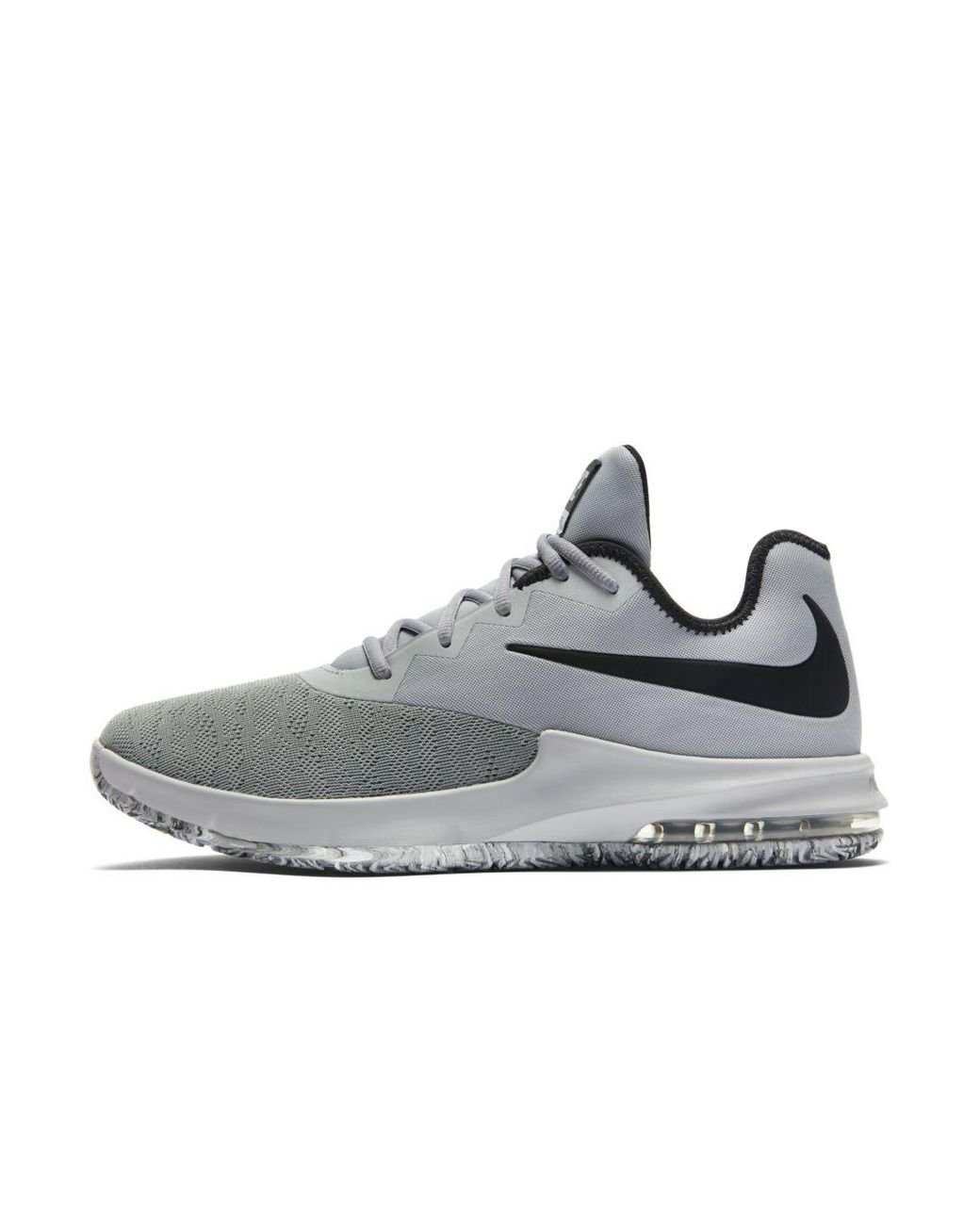 Nike Air Max Infuriate Iii Low Basketball Shoe in Gray for Men | Lyst