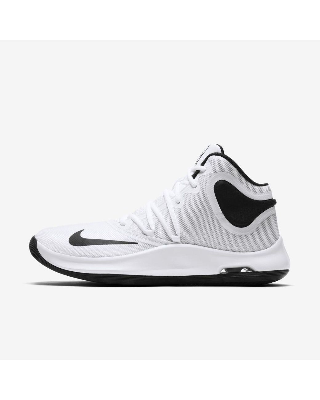 Nike Synthetic Air Versatile Iv Basketball Shoe in White/Black (White) for  Men | Lyst