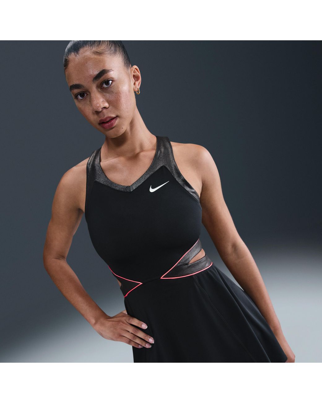 Nike Court Slam Dri-Fit Tennis Dress in Blue | Lyst