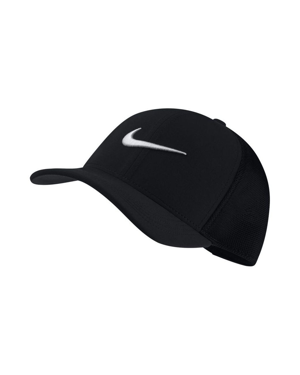 Nike Synthetic Aerobill Classic99 Mesh Golf Hat in Black for Men | Lyst