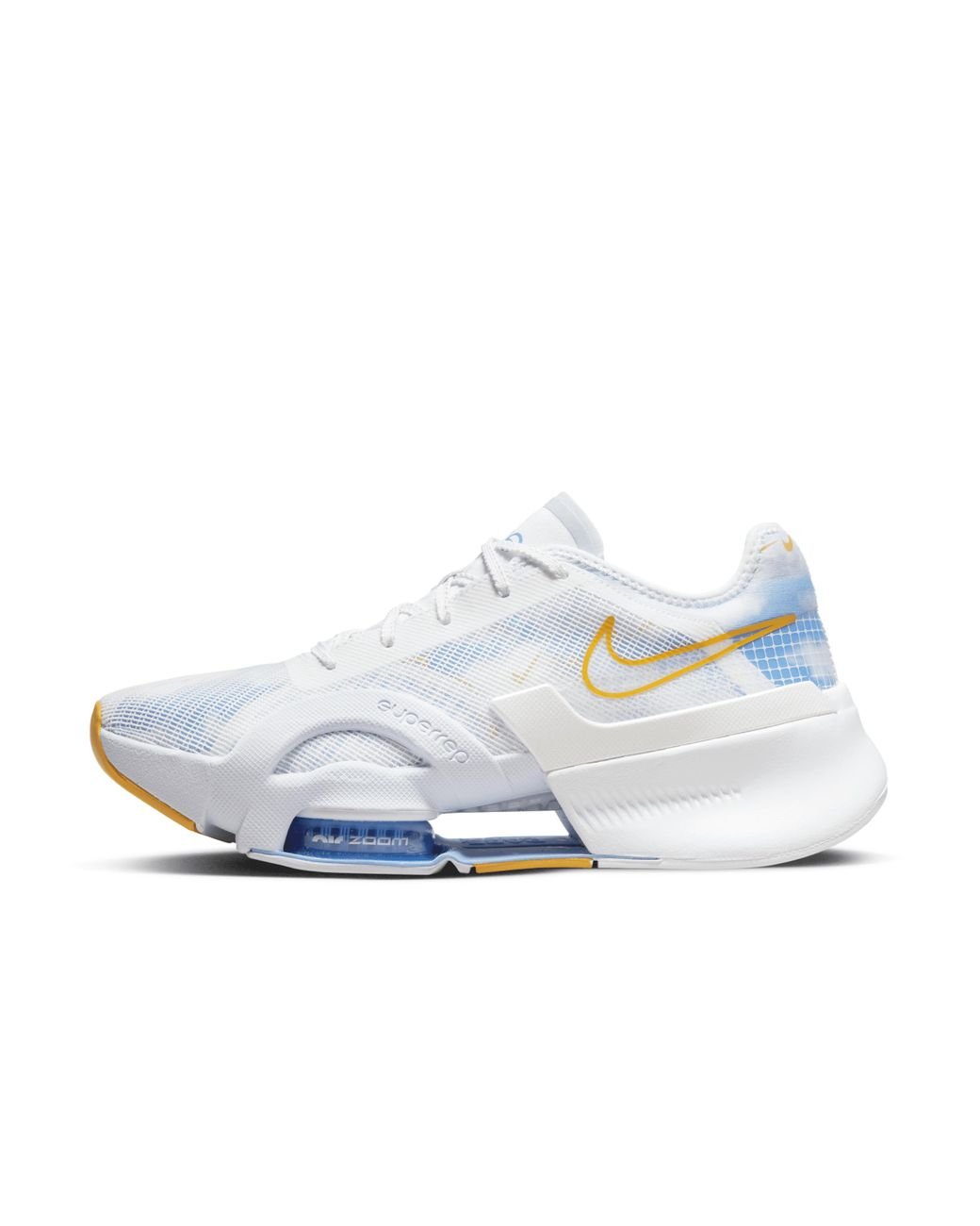 Nike Air Zoom Superrep 3 Amp Training Shoes In White, in Blue | Lyst