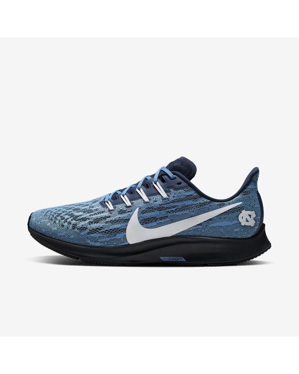 Nike Air Zoom Pegasus 36 (unc) Running Shoe in Blue for Men | Lyst
