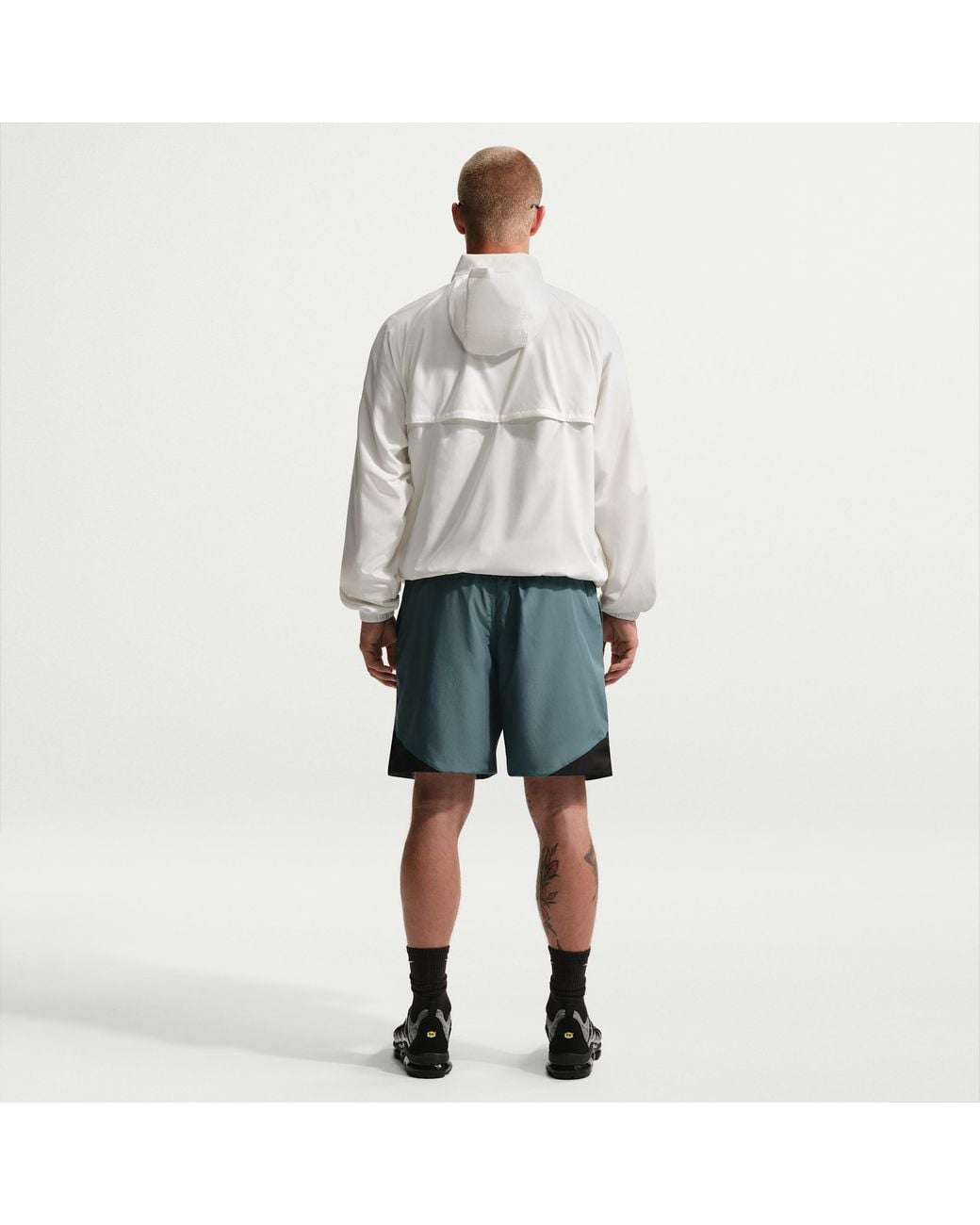 Nike Gray Windrunner Shorts for men