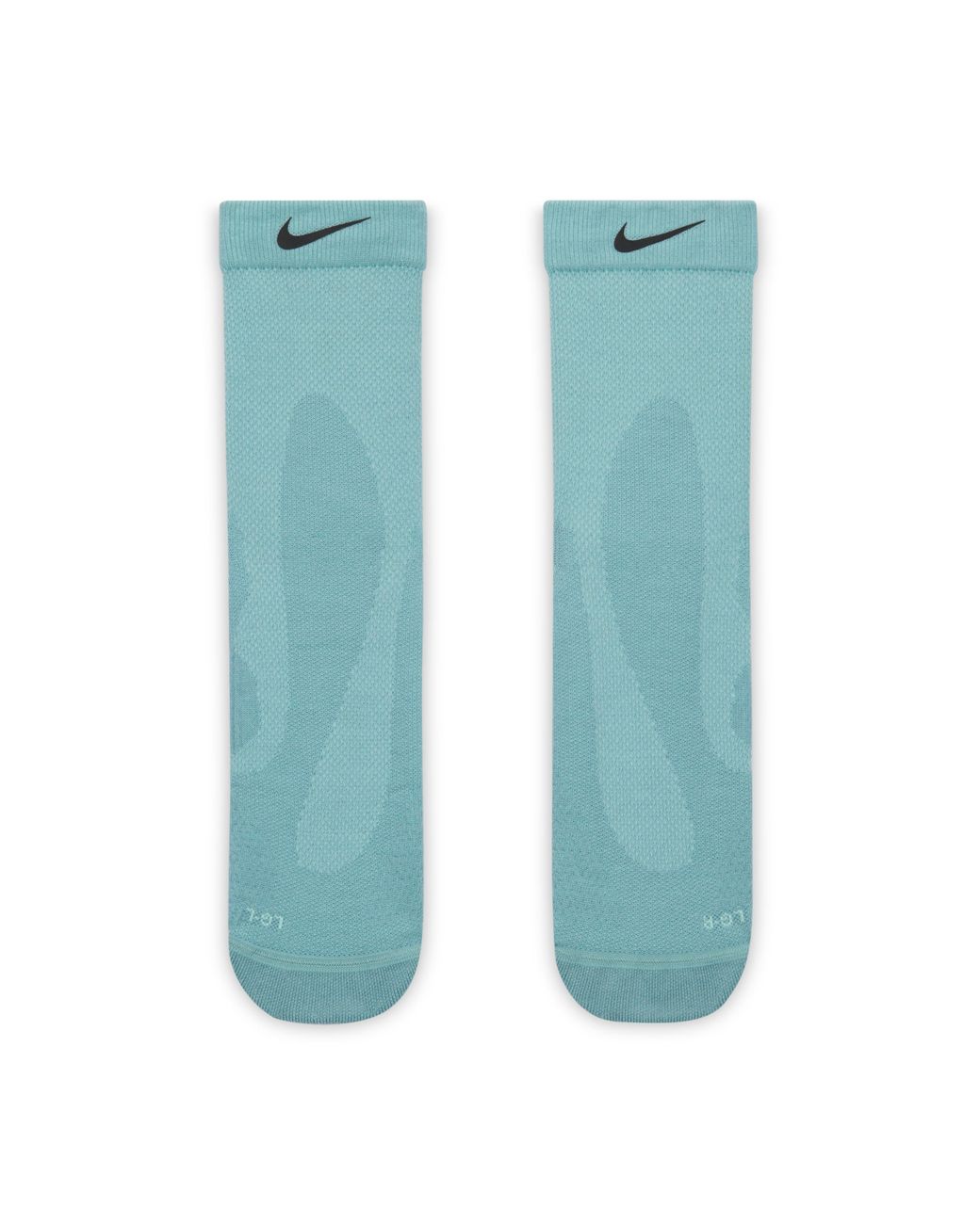 Nike Blue Run Wool Running Micro-Crew Socks (1 Pair)