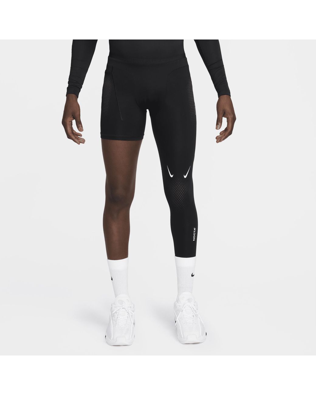 Buy NOCTA Men's Single-Leg Basketball Tights (Right) - University Red/White  | Nike UAE Official