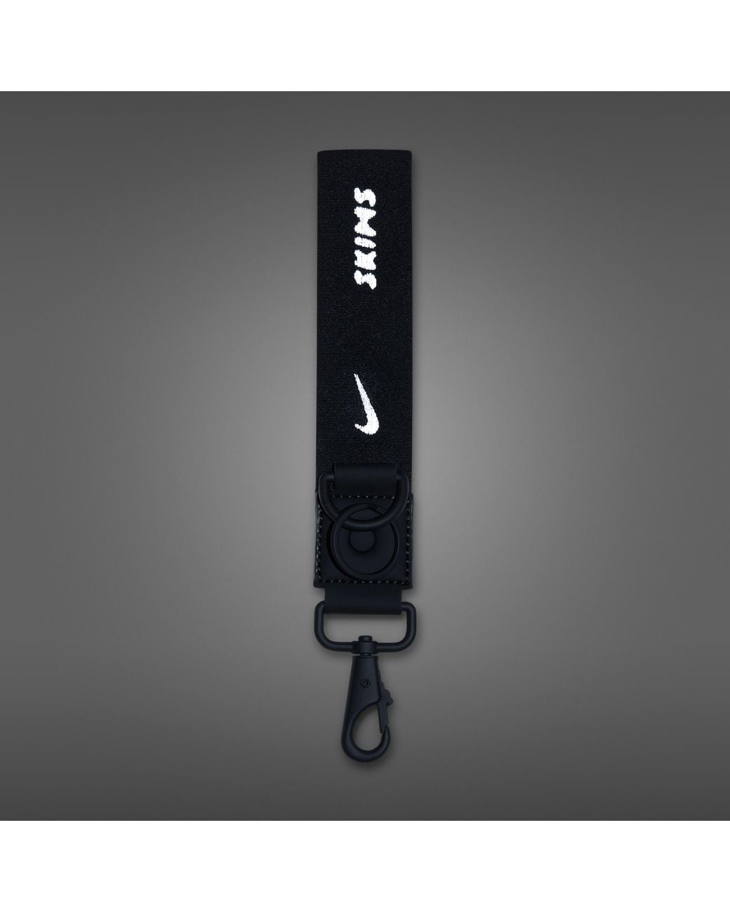 Nike Black Skims Keychain