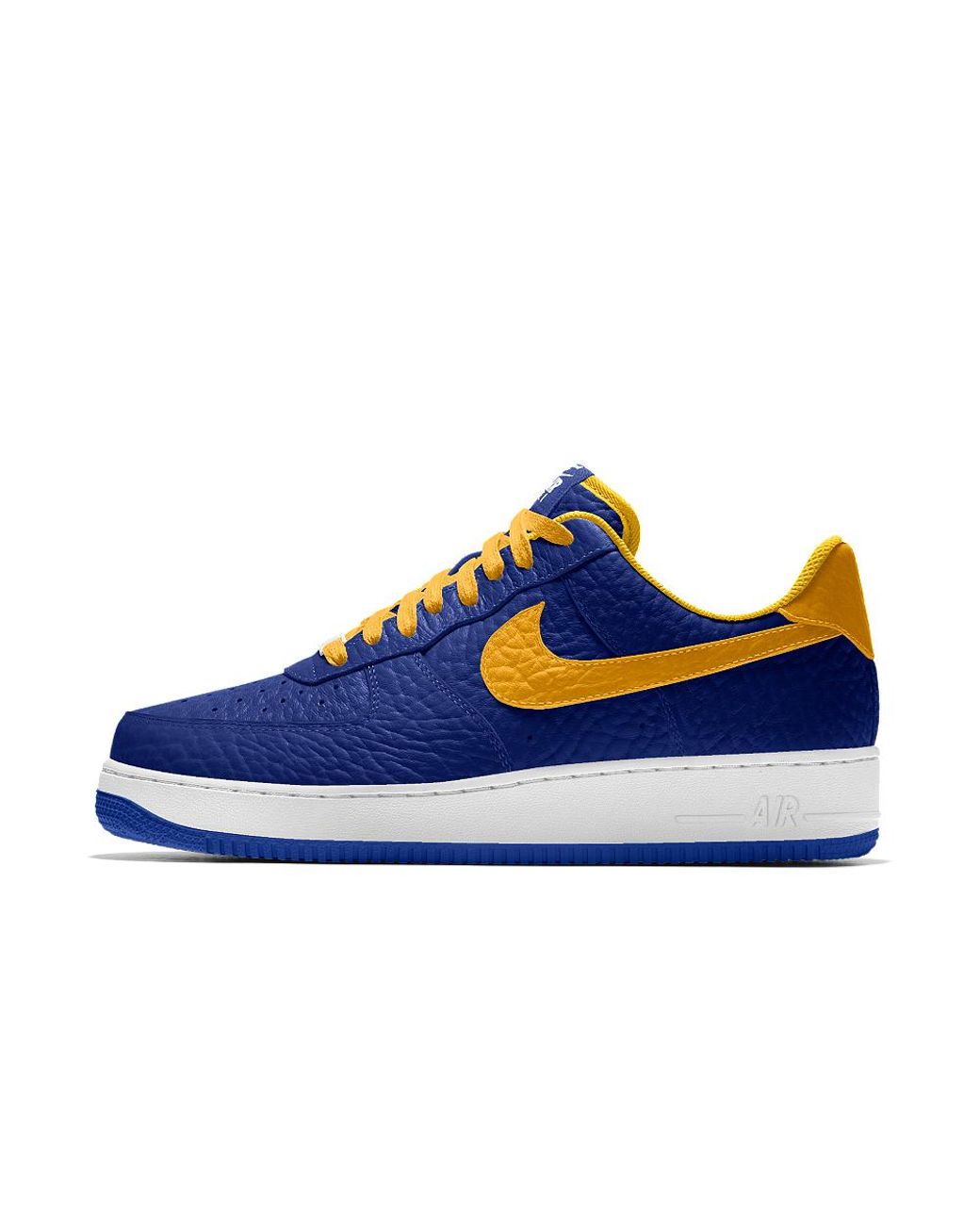 Nike Air Force 1 Low Premium Id (golden State Warriors) Men's Shoe in Blue  for Men | Lyst