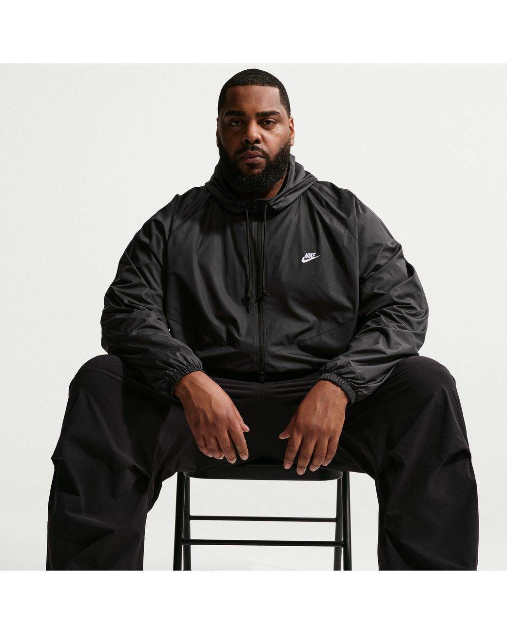 Nike Blue Windrunner Lined Jacket for men