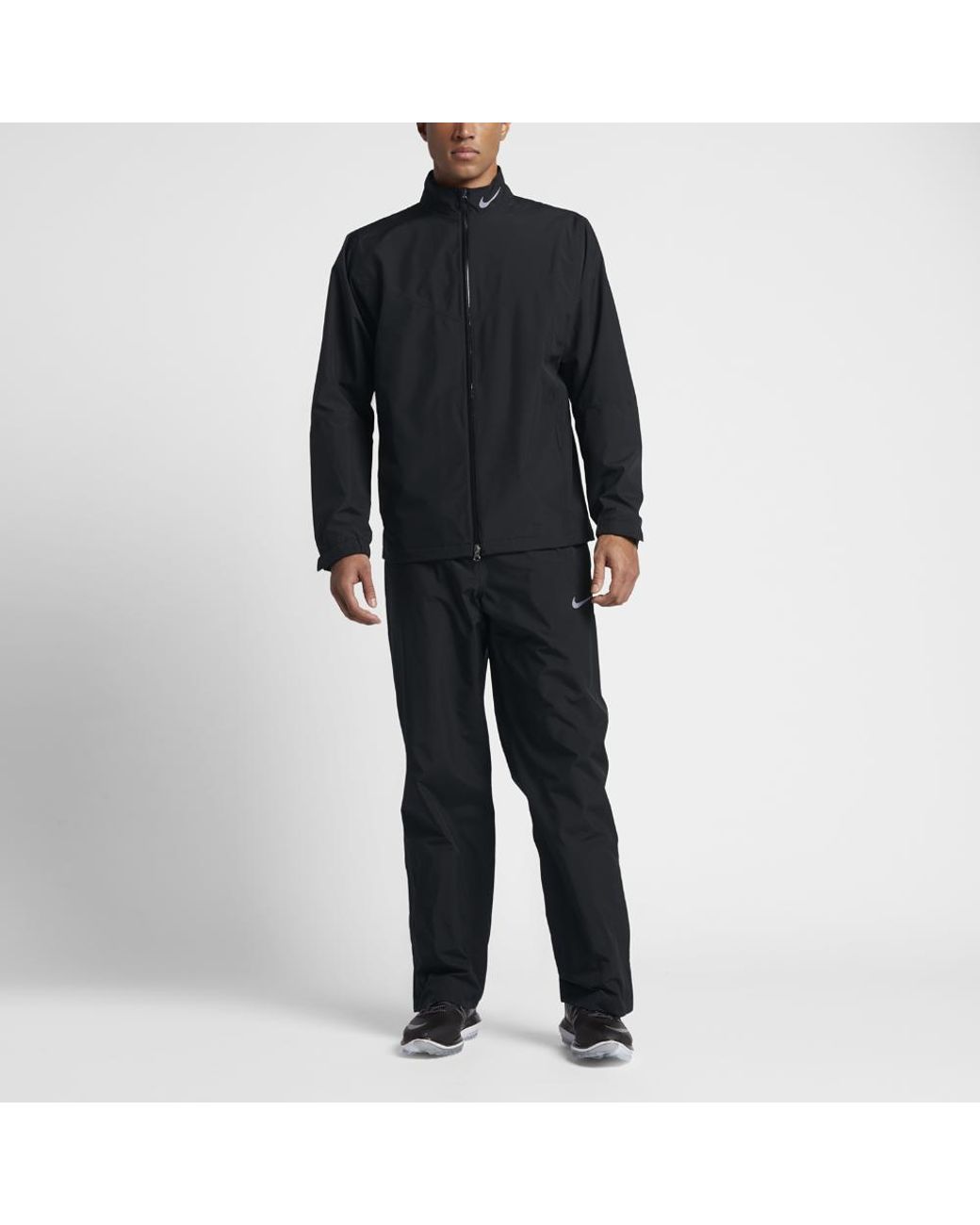 Nike Synthetic Storm-fit Men's Golf Rain Suit in Black/Black (Black) for  Men | Lyst