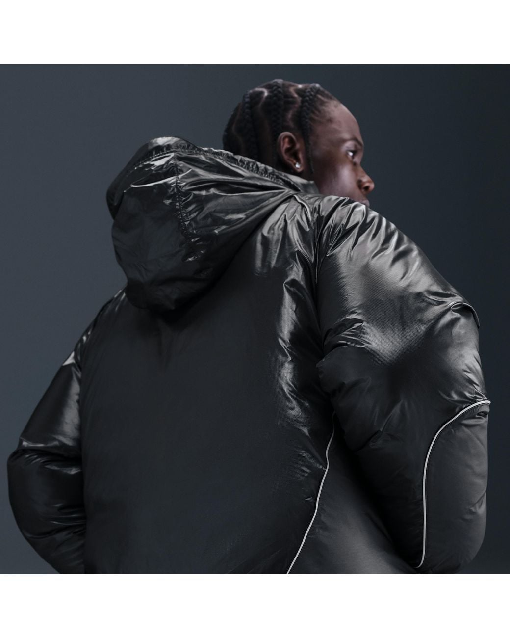 Nike Black Tech Bubble Jacket for men