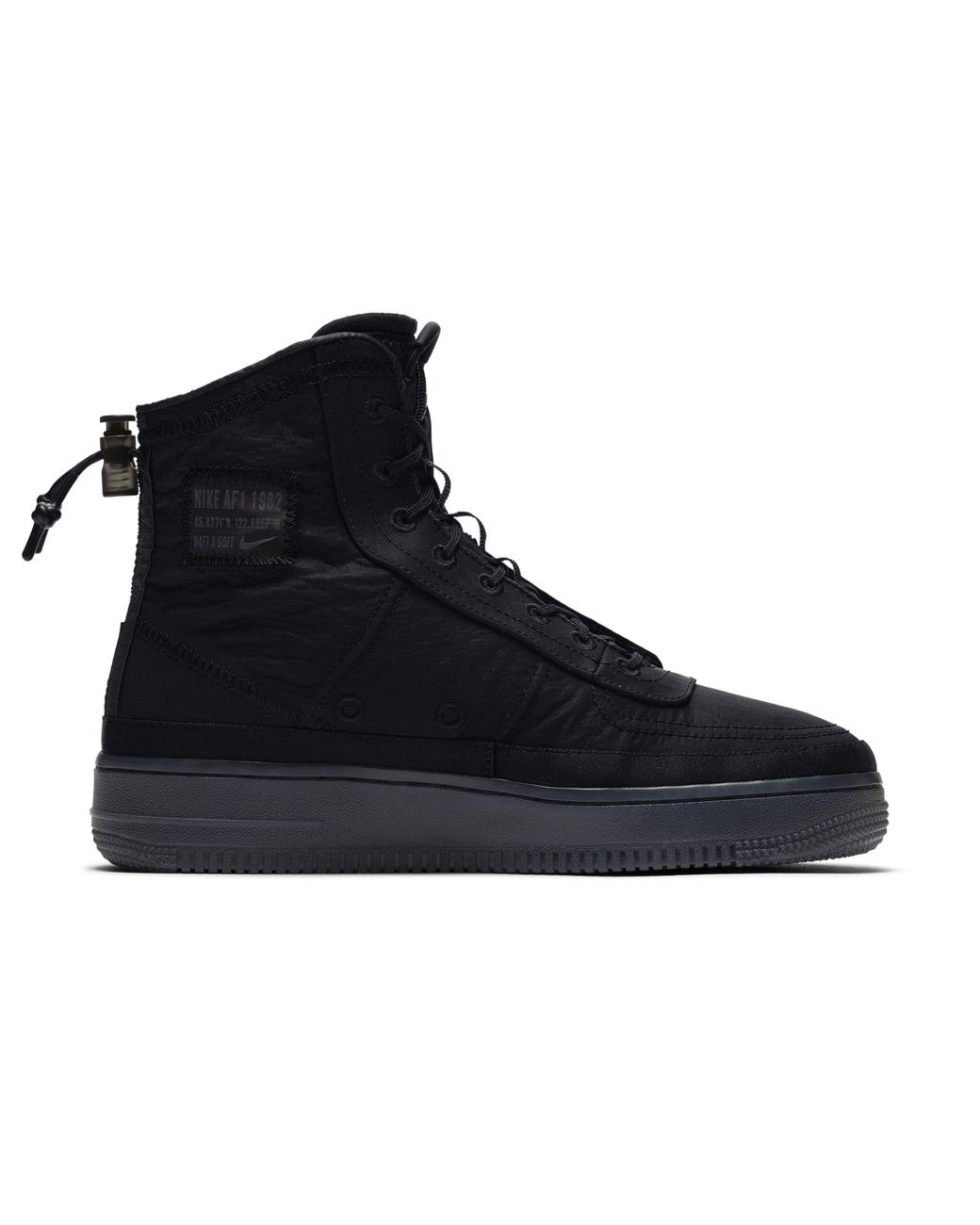 nike af1 shell black