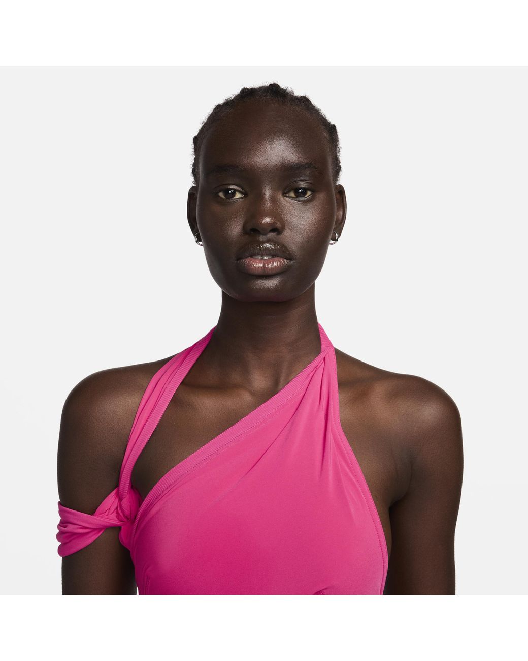 Nike X Jacquemus Layered Dress in Pink | Lyst