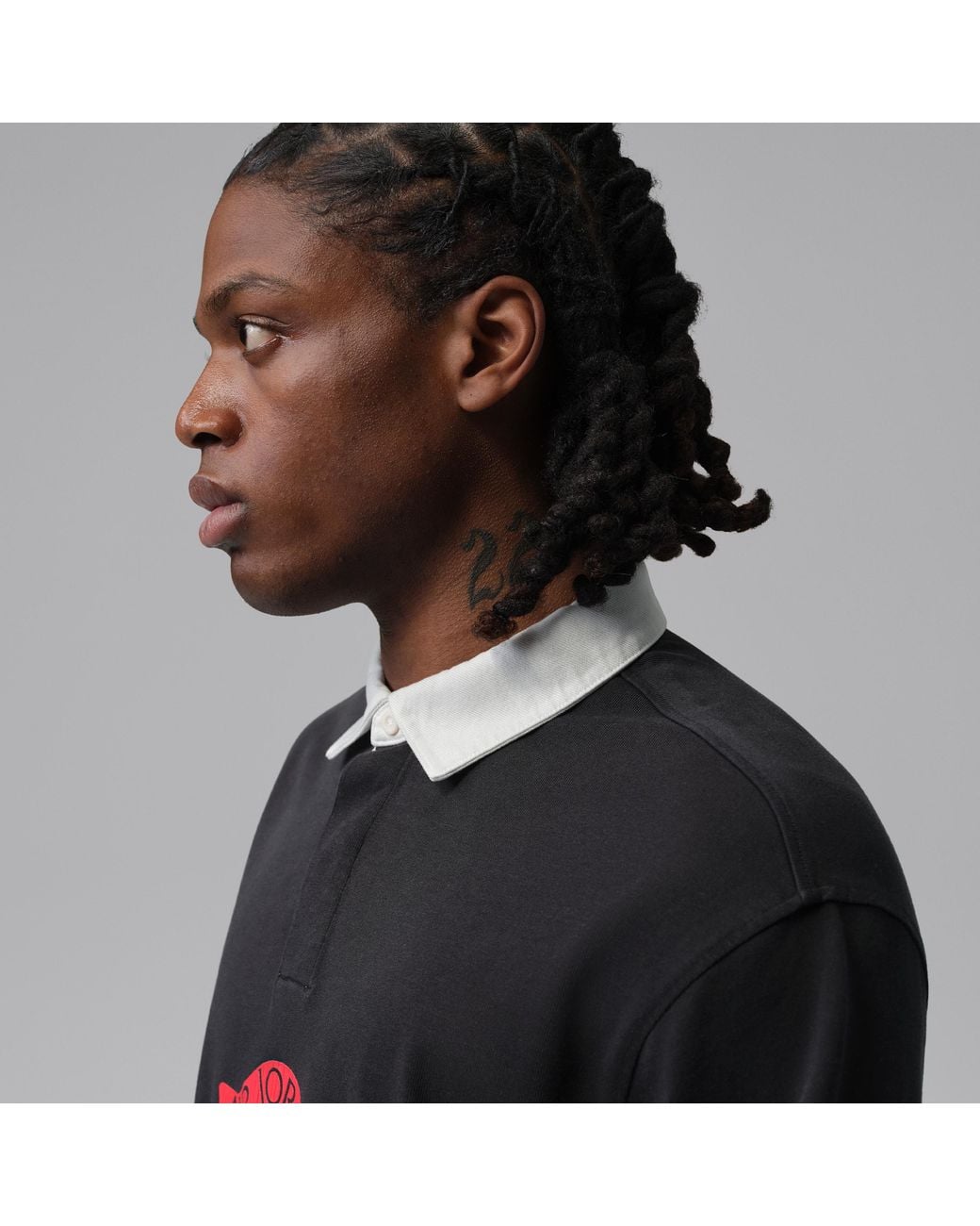 Nike Black Flight Essentials Rugby Top for men