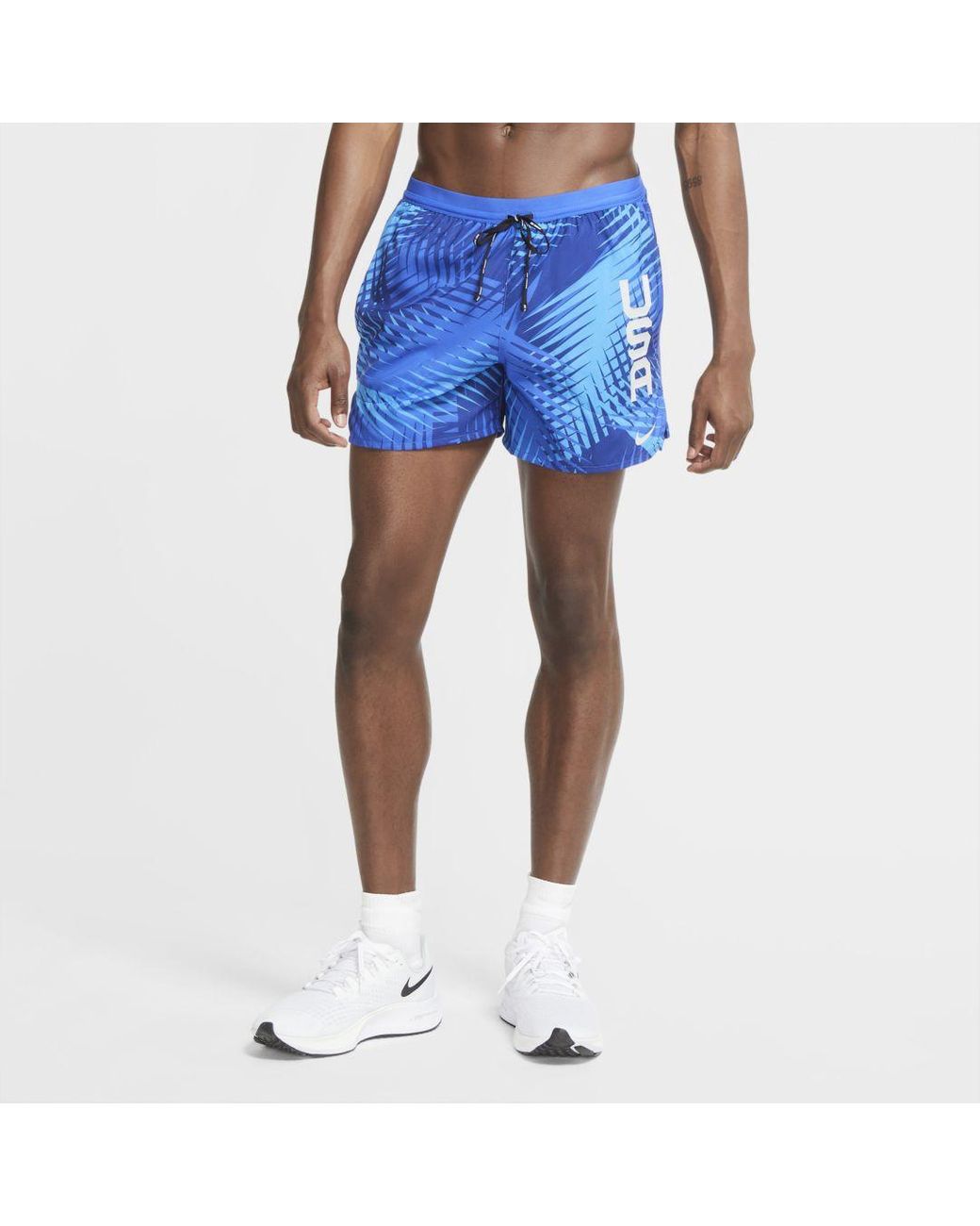 Nike Synthetic Team Usa Flex Stride Running Shorts in Blue for Men | Lyst