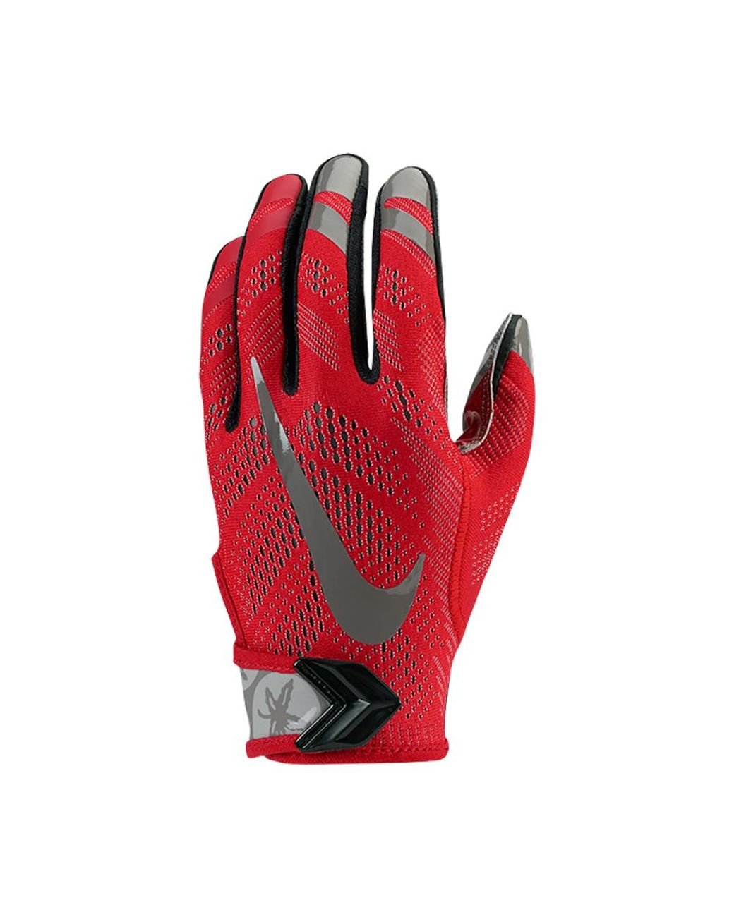 Nike Vapor Knit (ohio State) Men's Football Gloves in Red for Men | Lyst