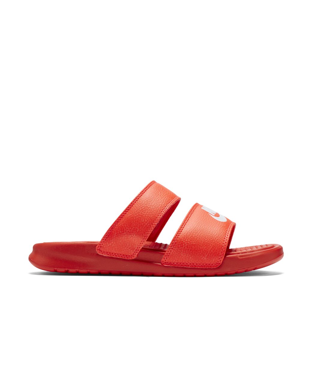Producción para donar Distinguir Nike Benassi Duo Ultra Women's Slide Sandal in Red | Lyst