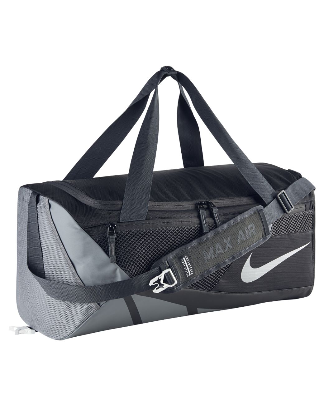Nike Vapor Max Air 2.0 (medium) Duffel Bag (black) in Gray for Men | Lyst