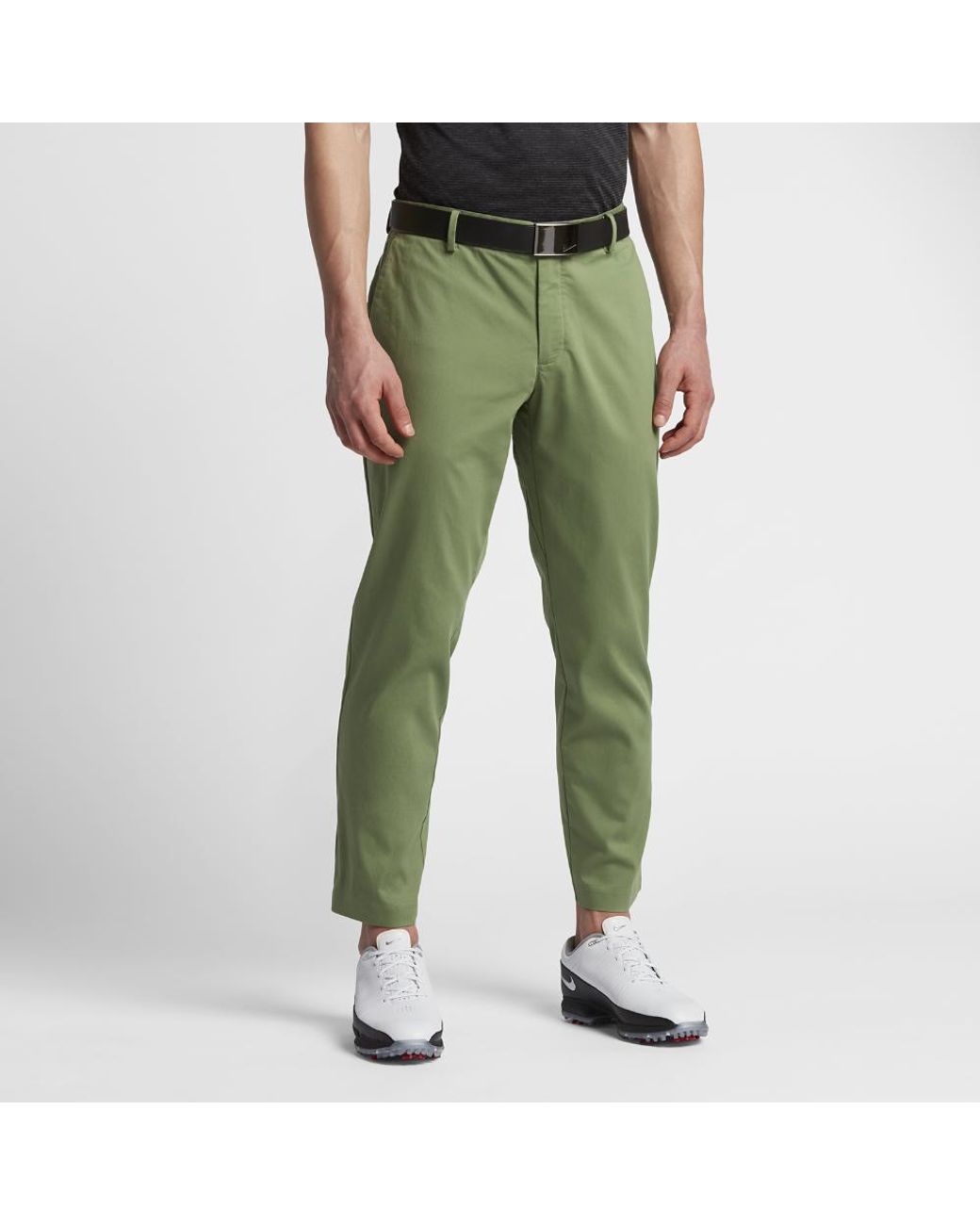 Nike Modern Cropped Washed Men's Golf Pants in Green for Men