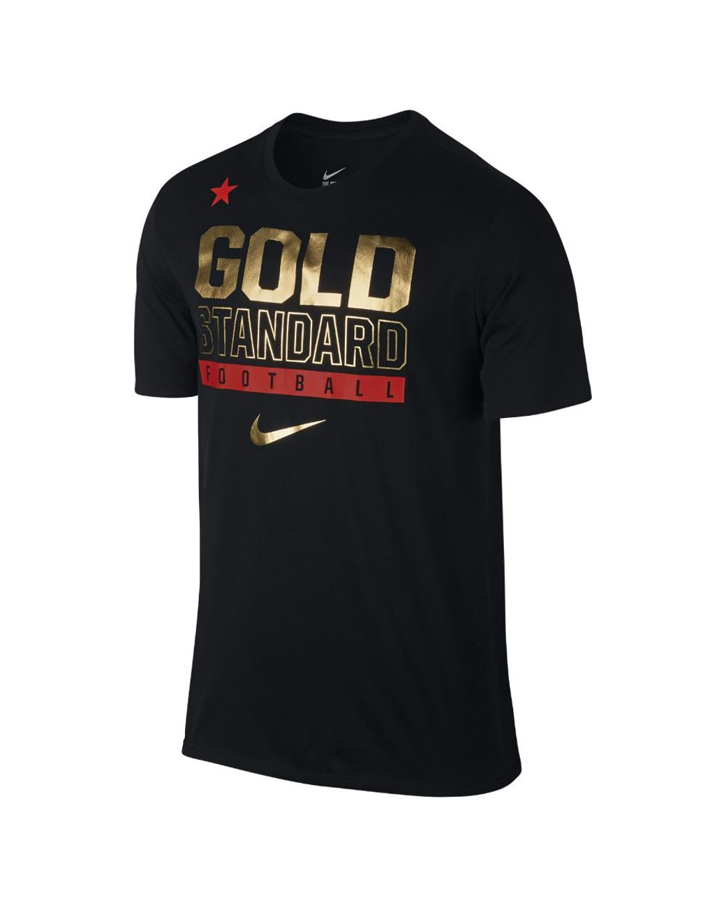Nike 2016 "gold Standard" Men's T-shirt in Black for Men | Lyst