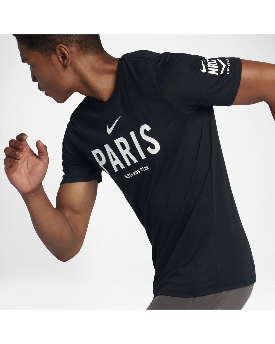 Nike Dry Run Club (paris) in Black for Men | Lyst UK