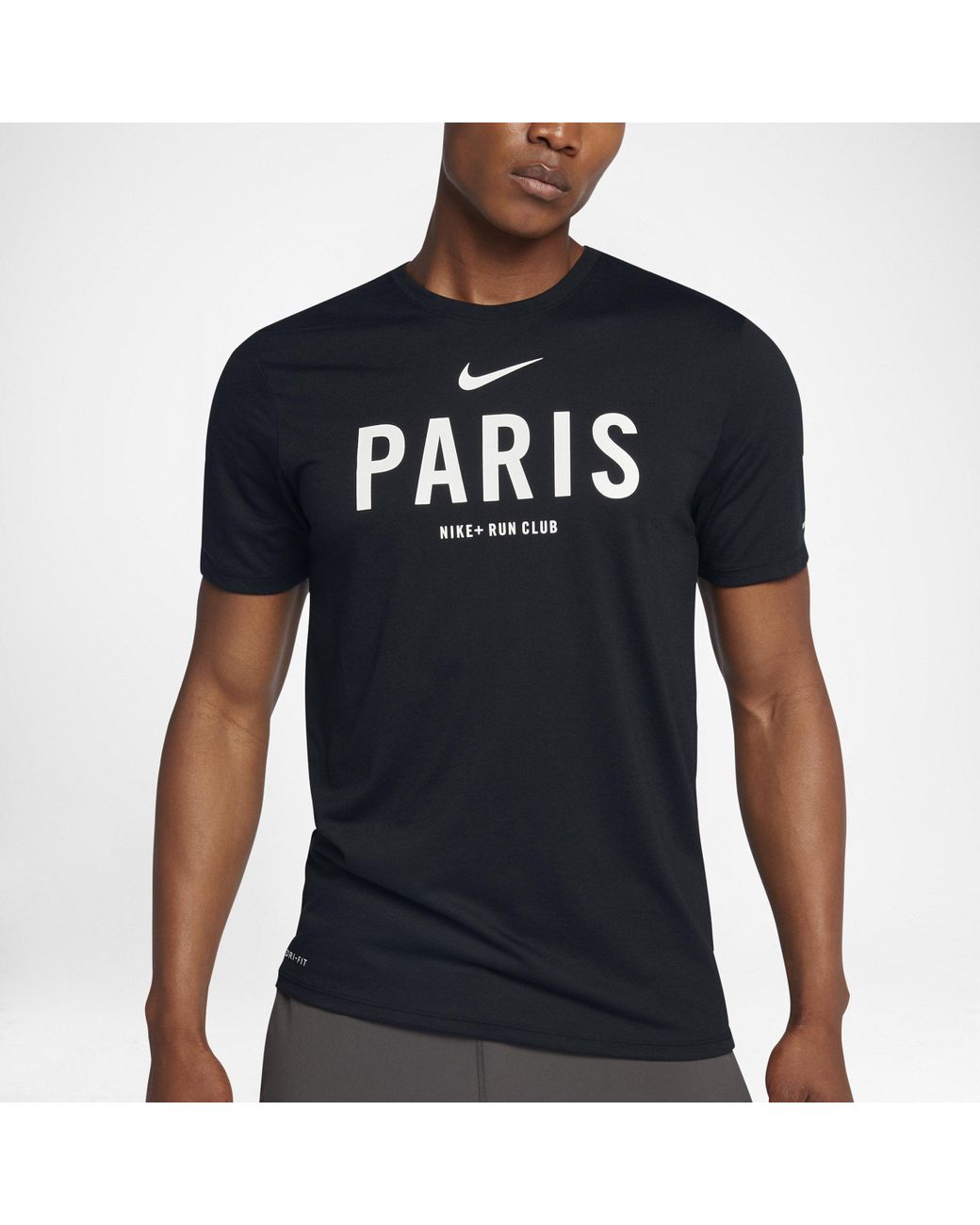 Nike Synthetic Dry Run Club (paris) in Black for Men | Lyst UK