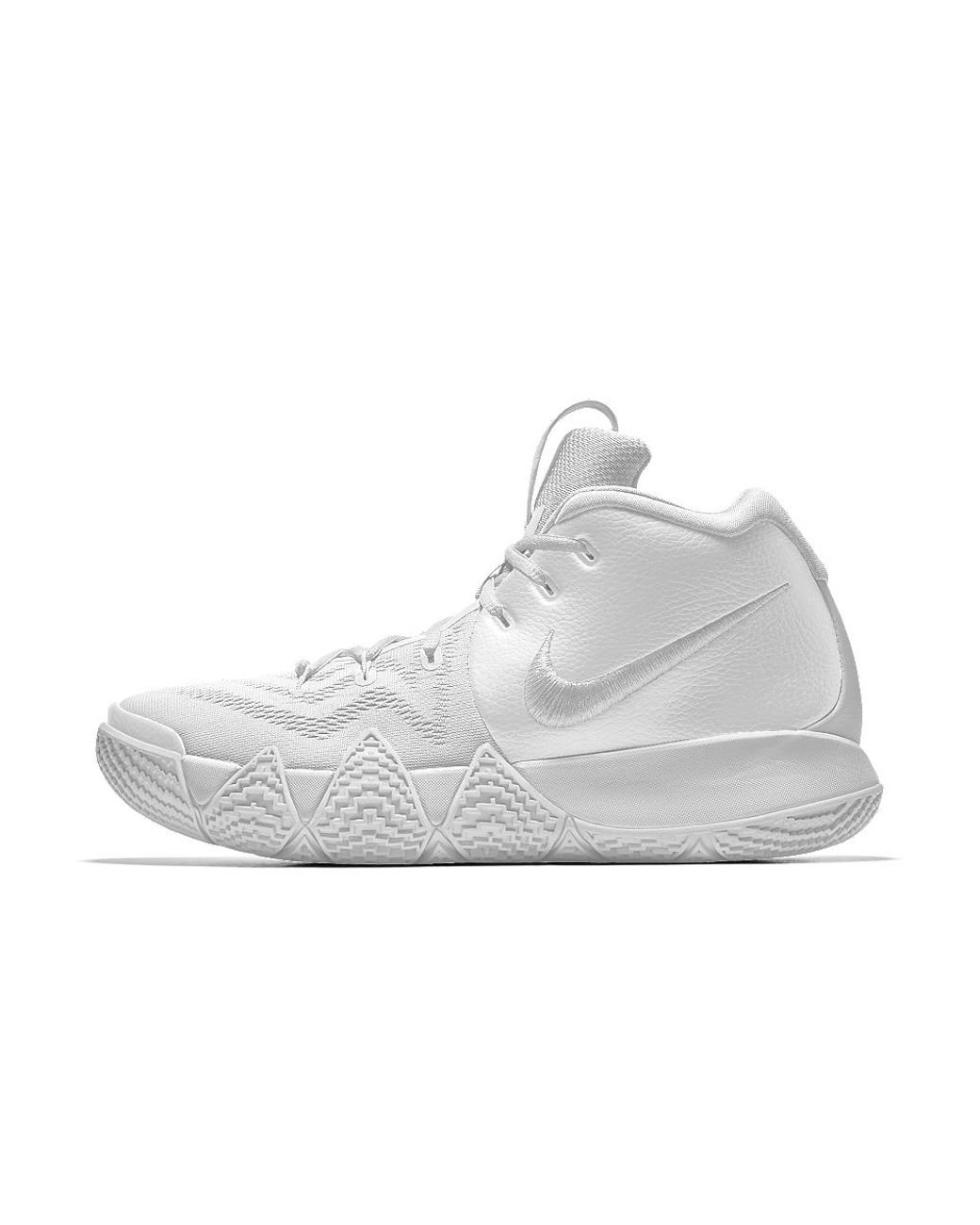 Nike Kyrie 4 Id Men's Basketball Shoe in White for Men | Lyst