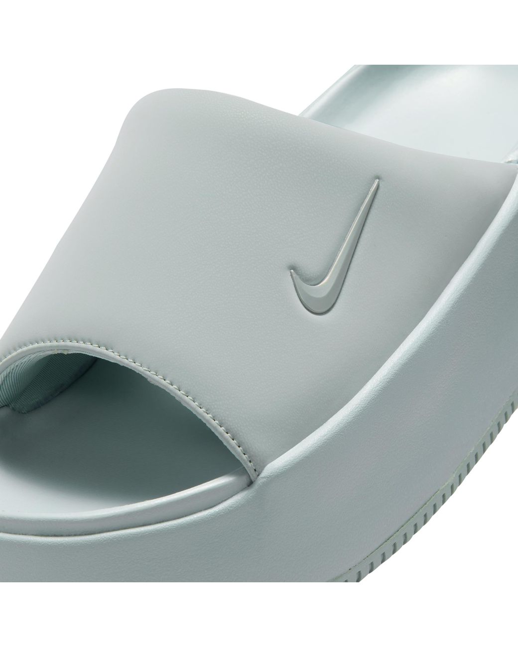 Nike Green Calm Elevation Slides
