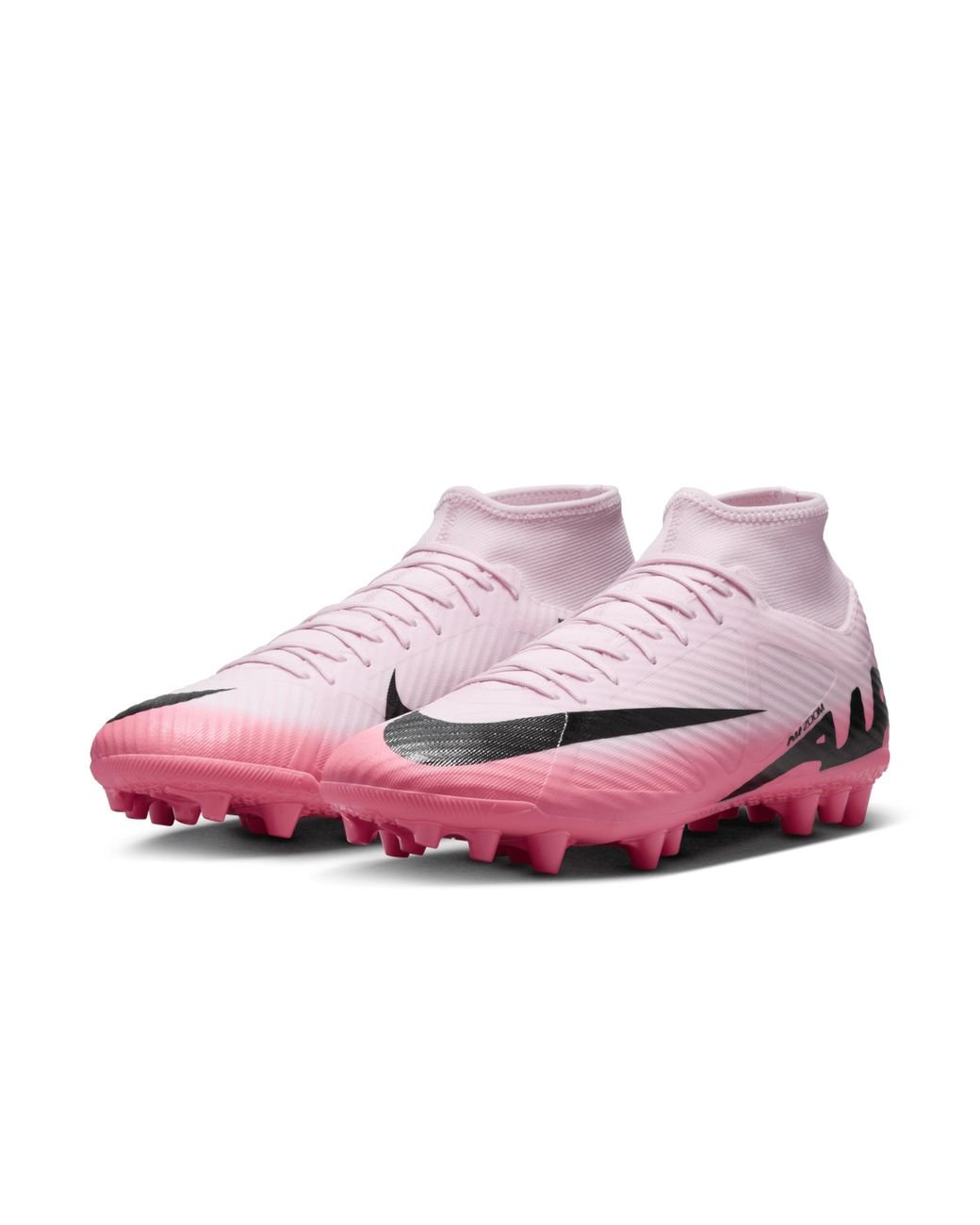 Pink and white nike soccer cleats on sale